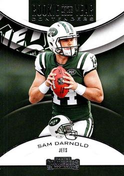Sam Darnold New York Jets 2018 Panini Contenders NFL Rookie of the Year Contenders #RYA-SD